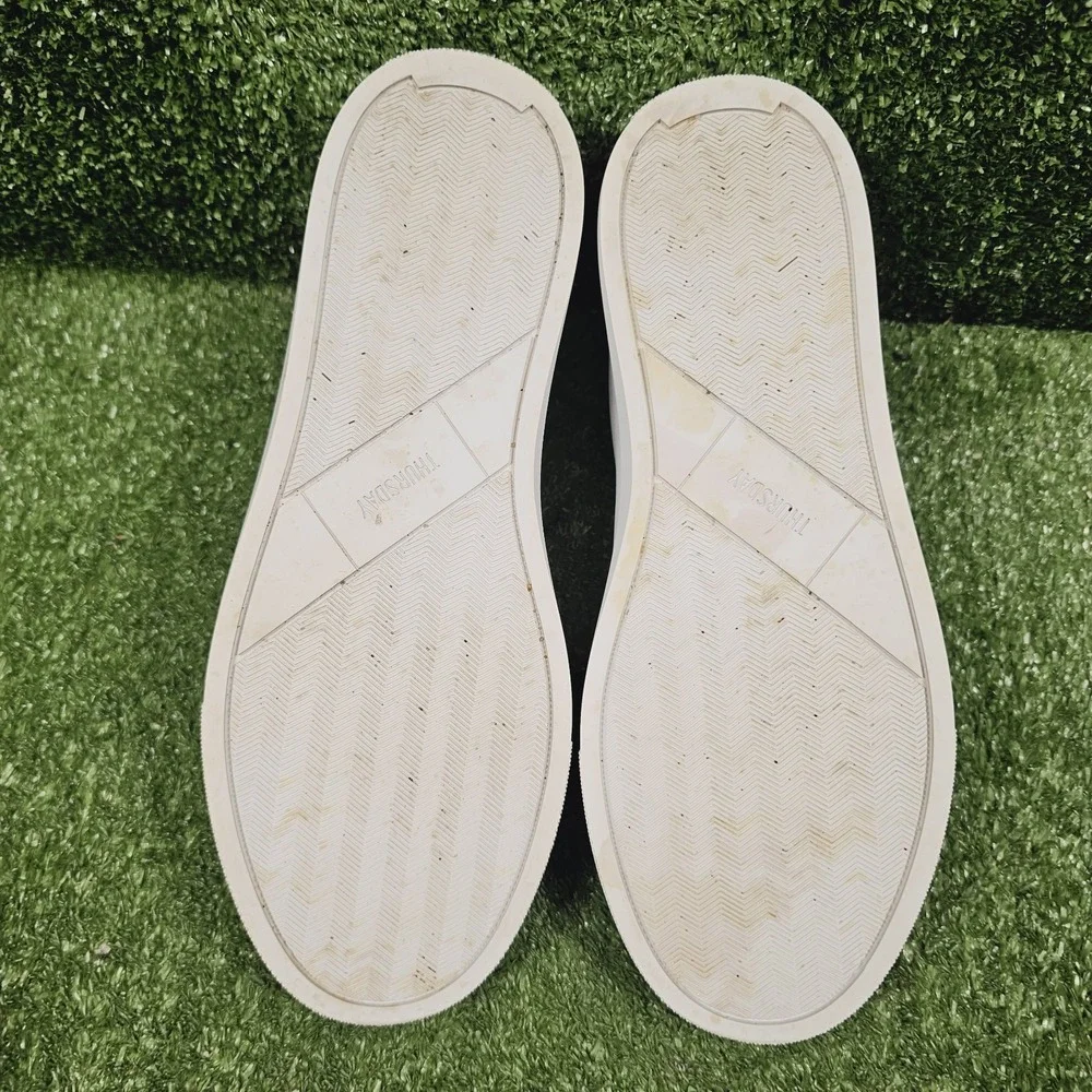 Thursday Boot Co Everyday Premier Low Triple White Leather Sneakers Mens Size 11